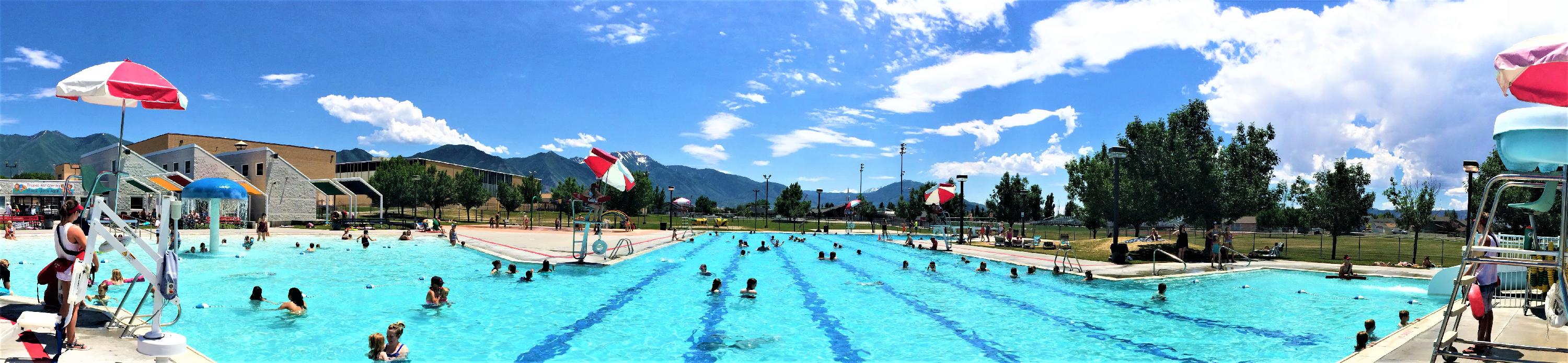 Panoramic photo of Water Park